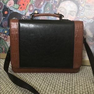Vintage Briefcase / Shoulder Bag